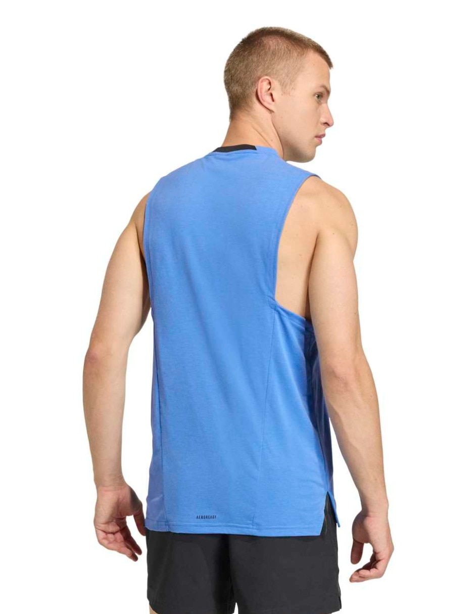 Playera deportiva para entrenamiento Adidas de hombre