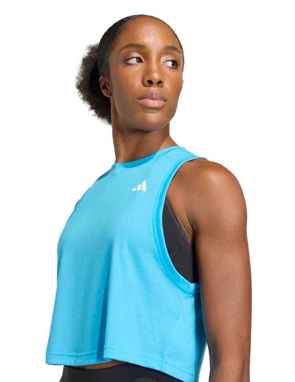 Playera deportiva para entrenamiento Adidas de mujer