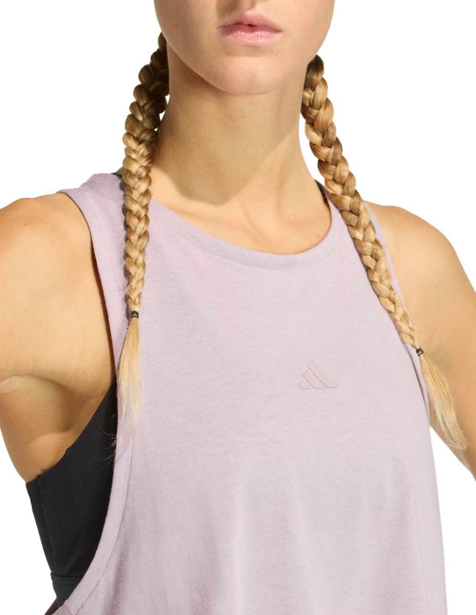Playera deportiva para entrenamiento Adidas de mujer
