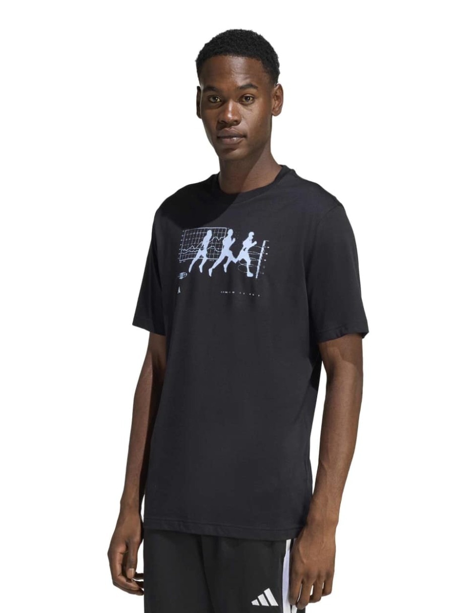 Playera deportiva para entrenamiento Adidas de hombre