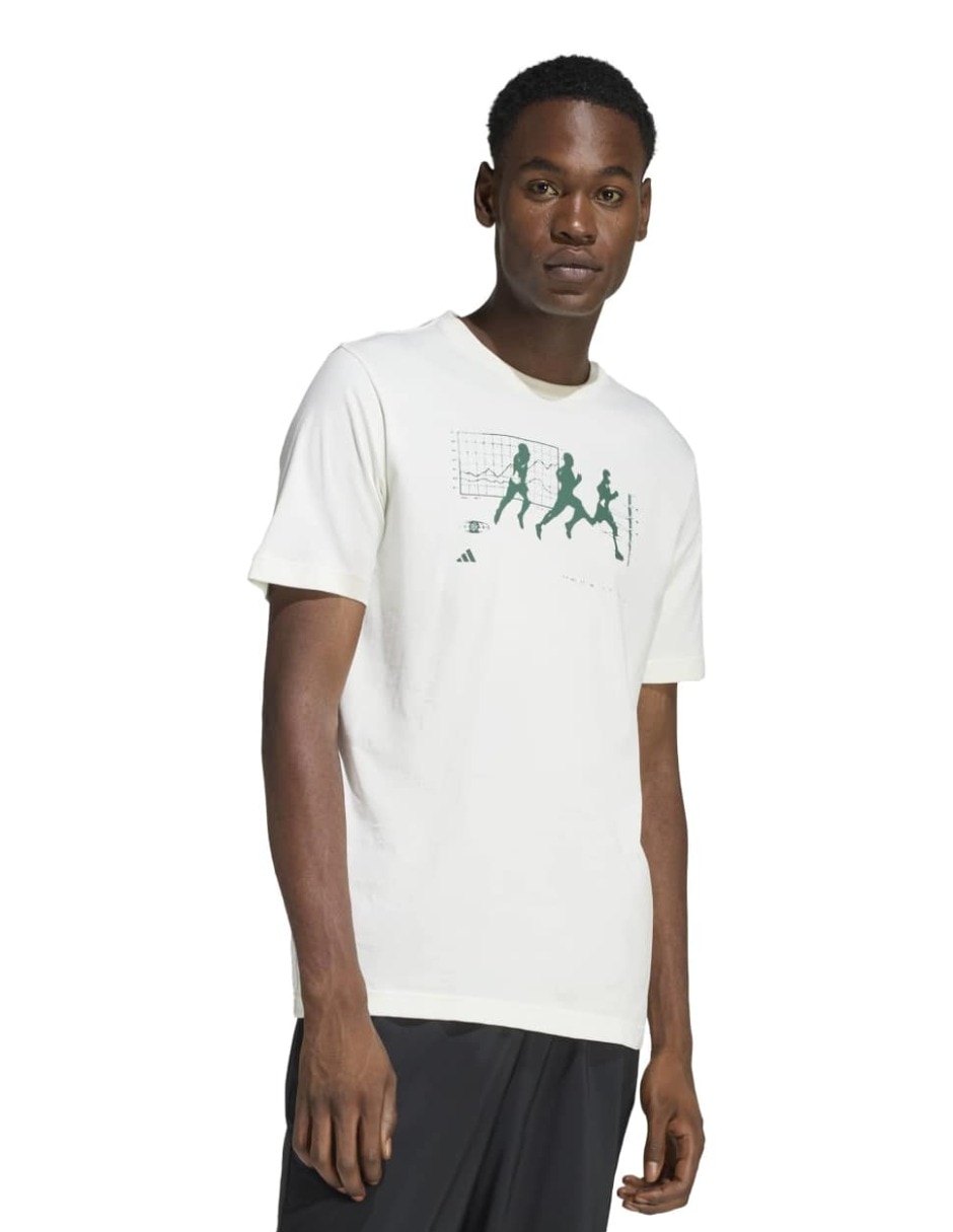Playera deportiva para entrenamiento Adidas de hombre