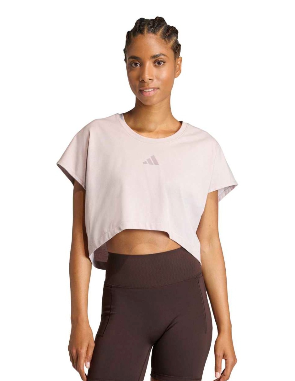 Playera deportiva para entrenamiento Adidas de mujer