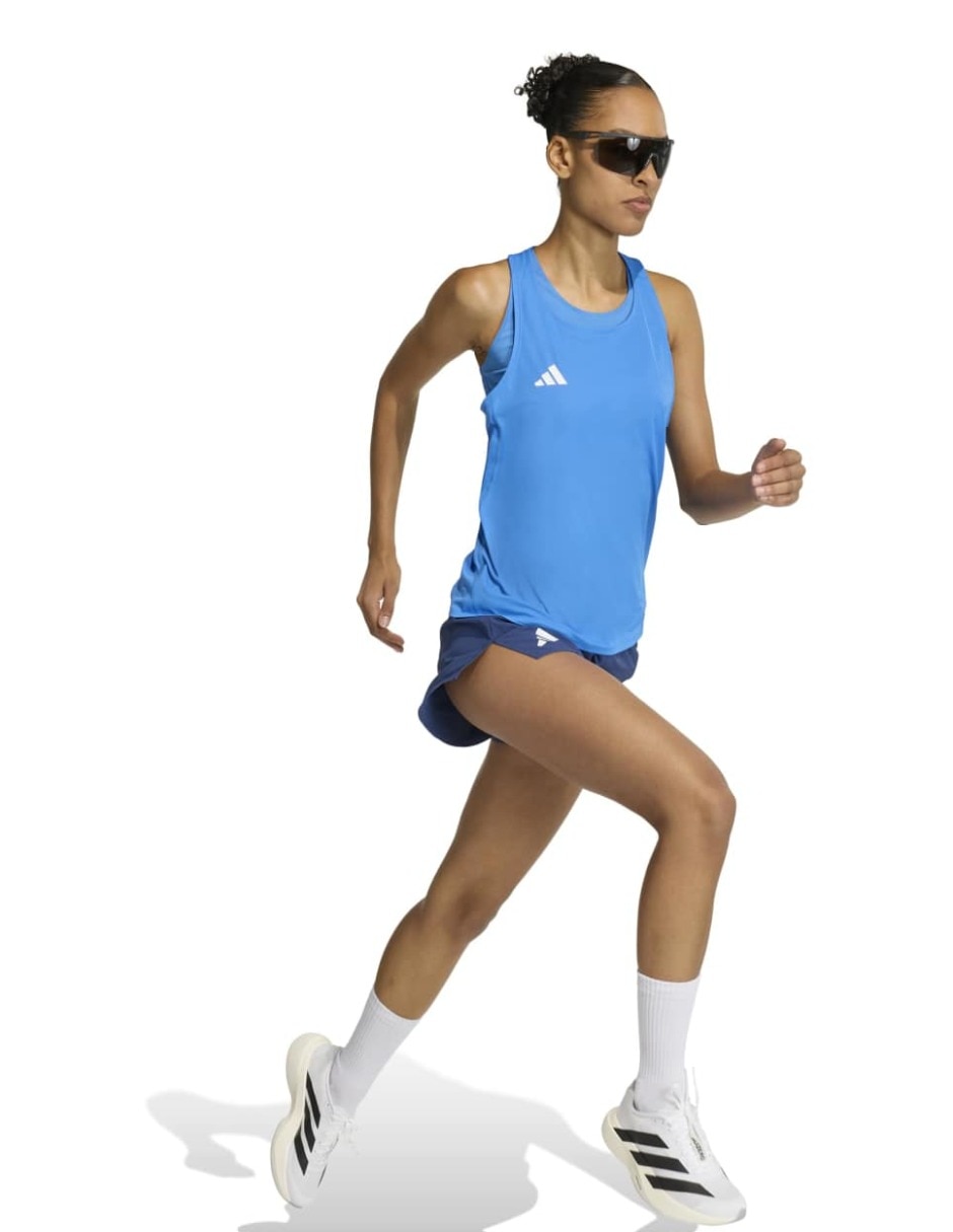 Playera deportiva para correr Adidas de mujer