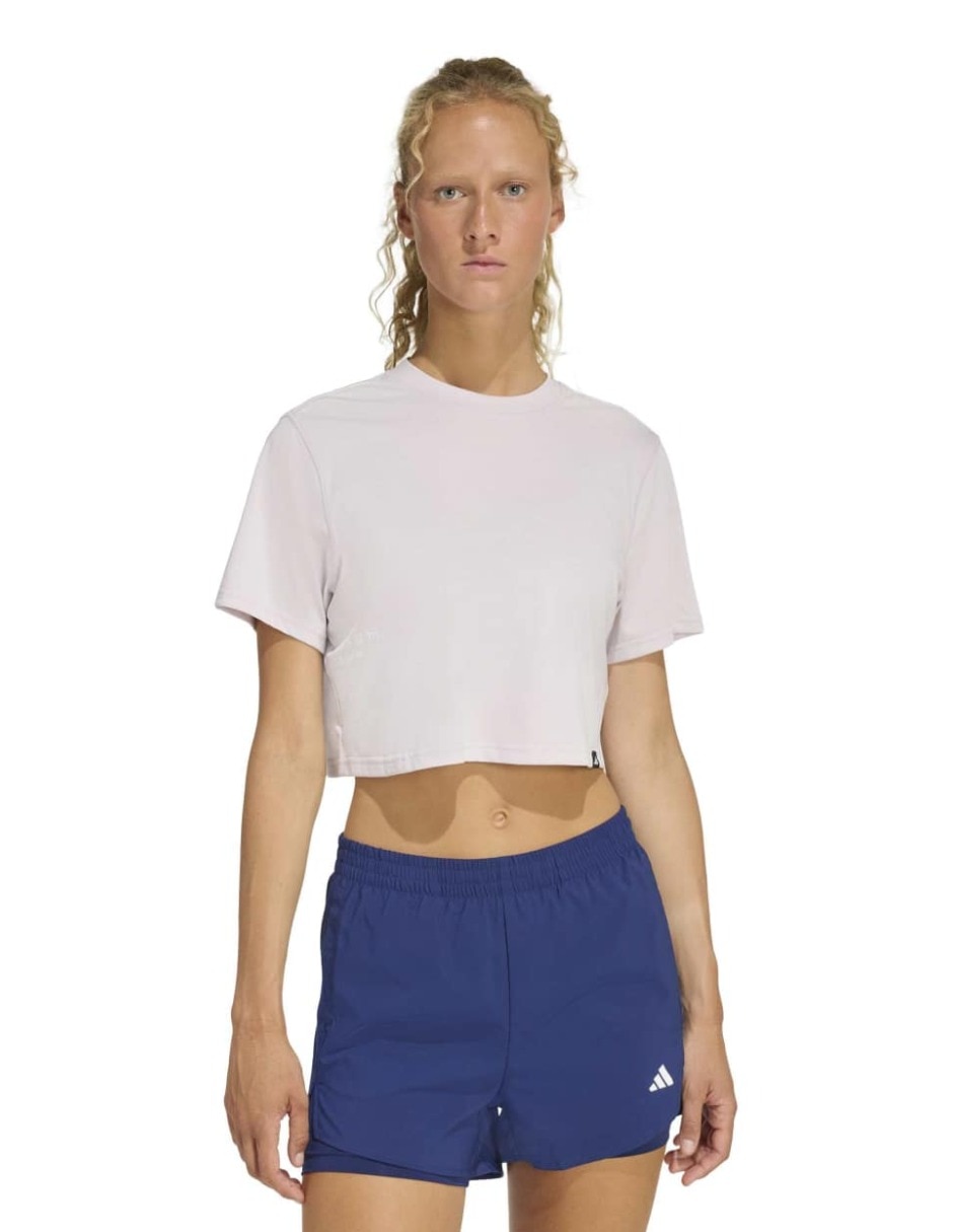 Playera deportiva para entrenamiento Adidas de mujer