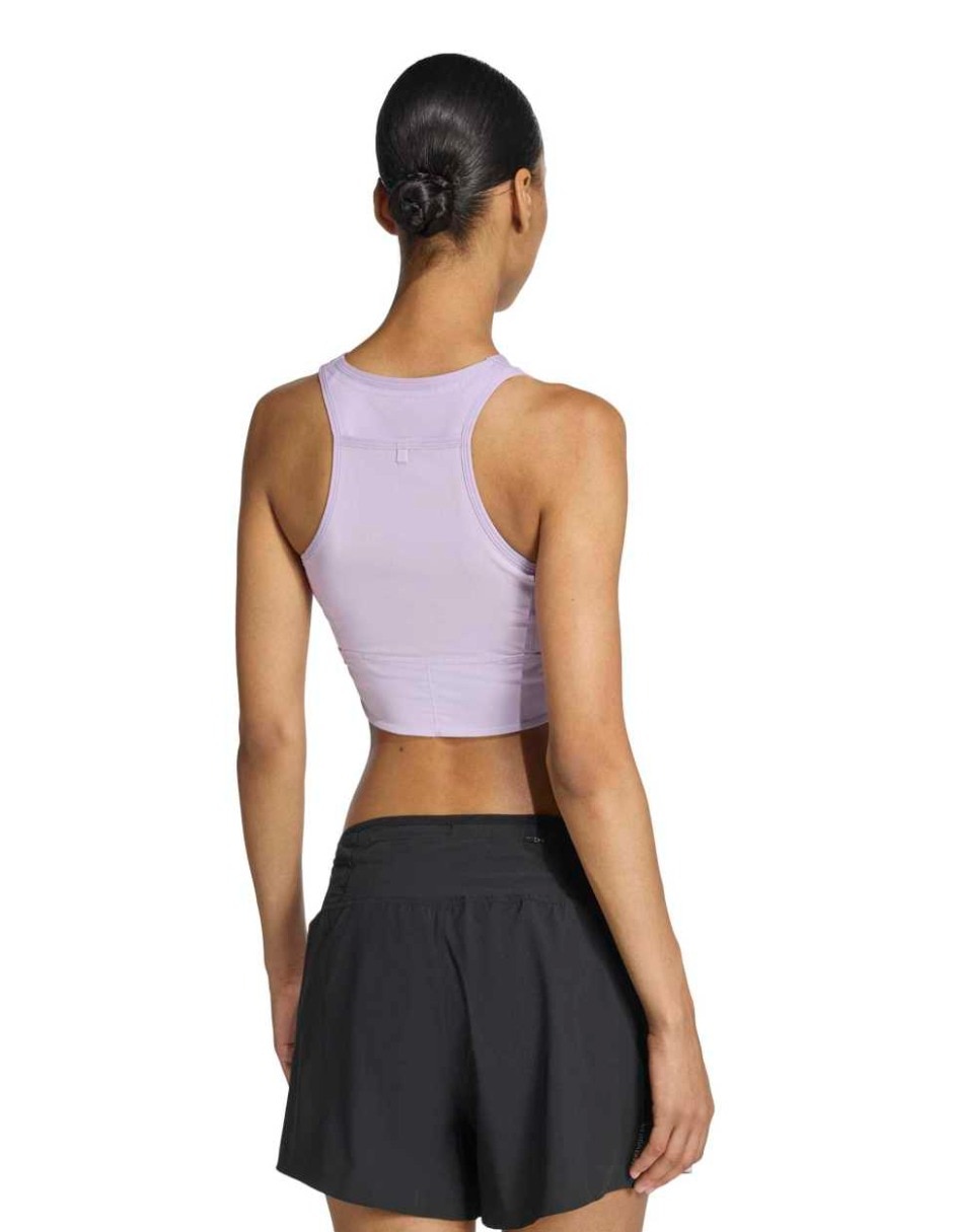 Playera deportiva para correr Adidas de mujer