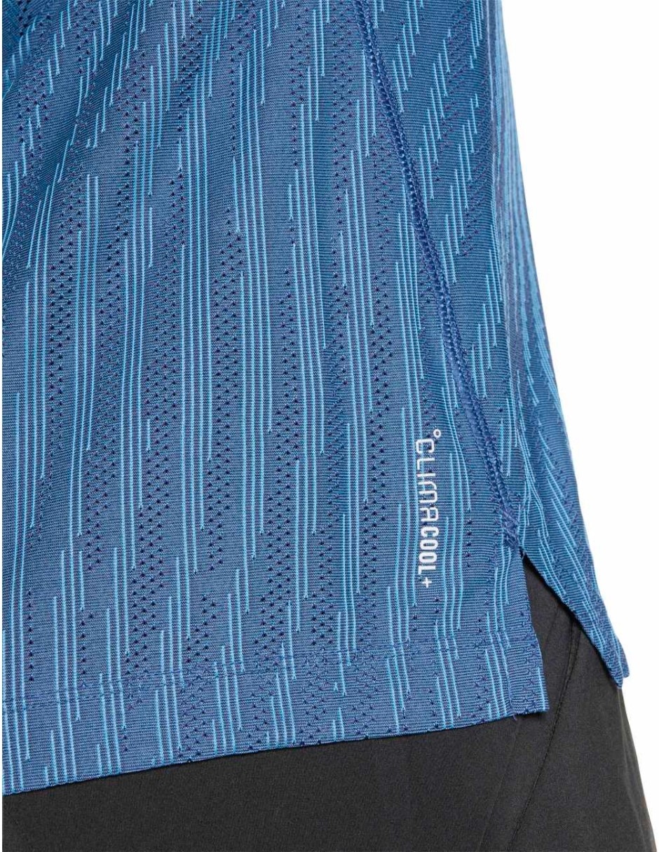 Playera deportiva para correr Adidas de hombre