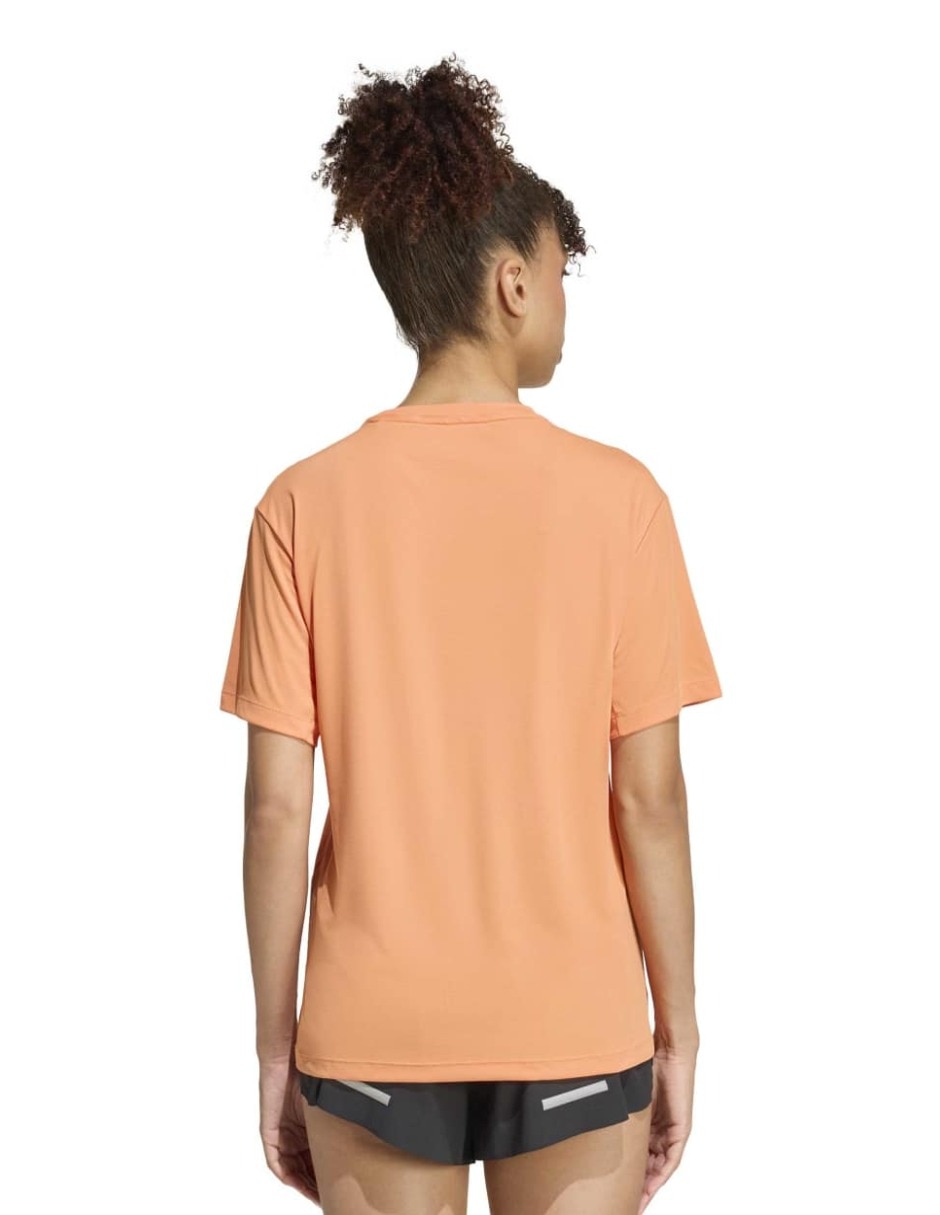 Playera deportiva para correr Adidas de mujer