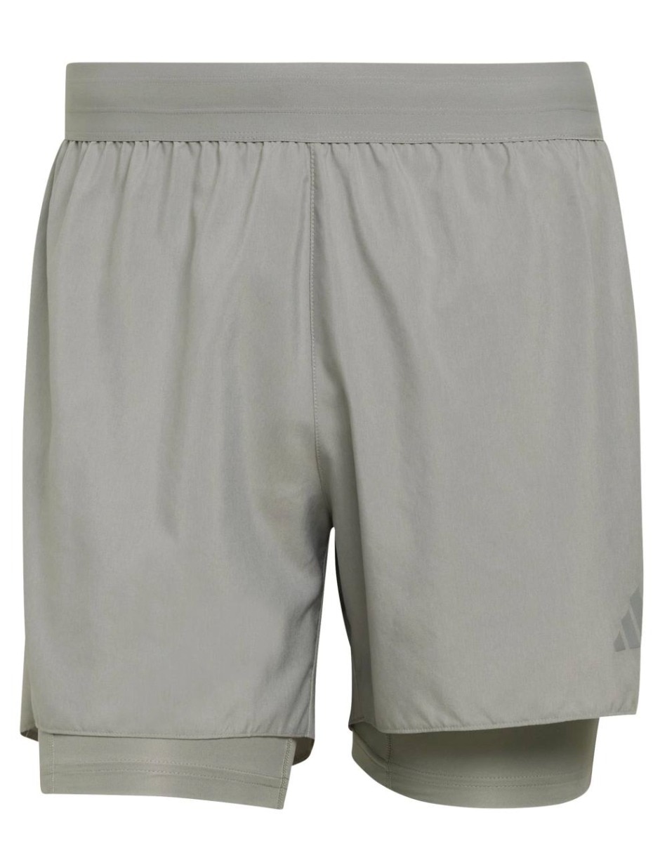 Short adidas con bolsillos para correr hombre
