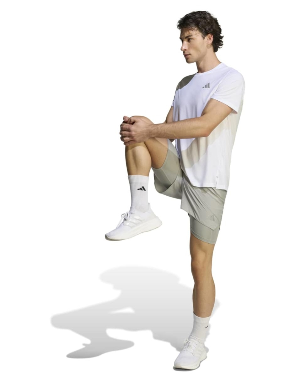 Short adidas con bolsillos para correr hombre