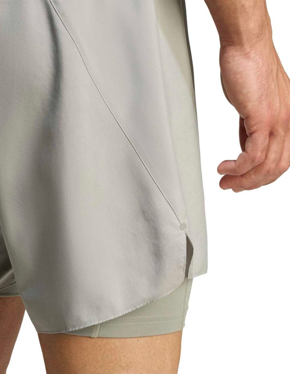 Short adidas con bolsillos para correr hombre