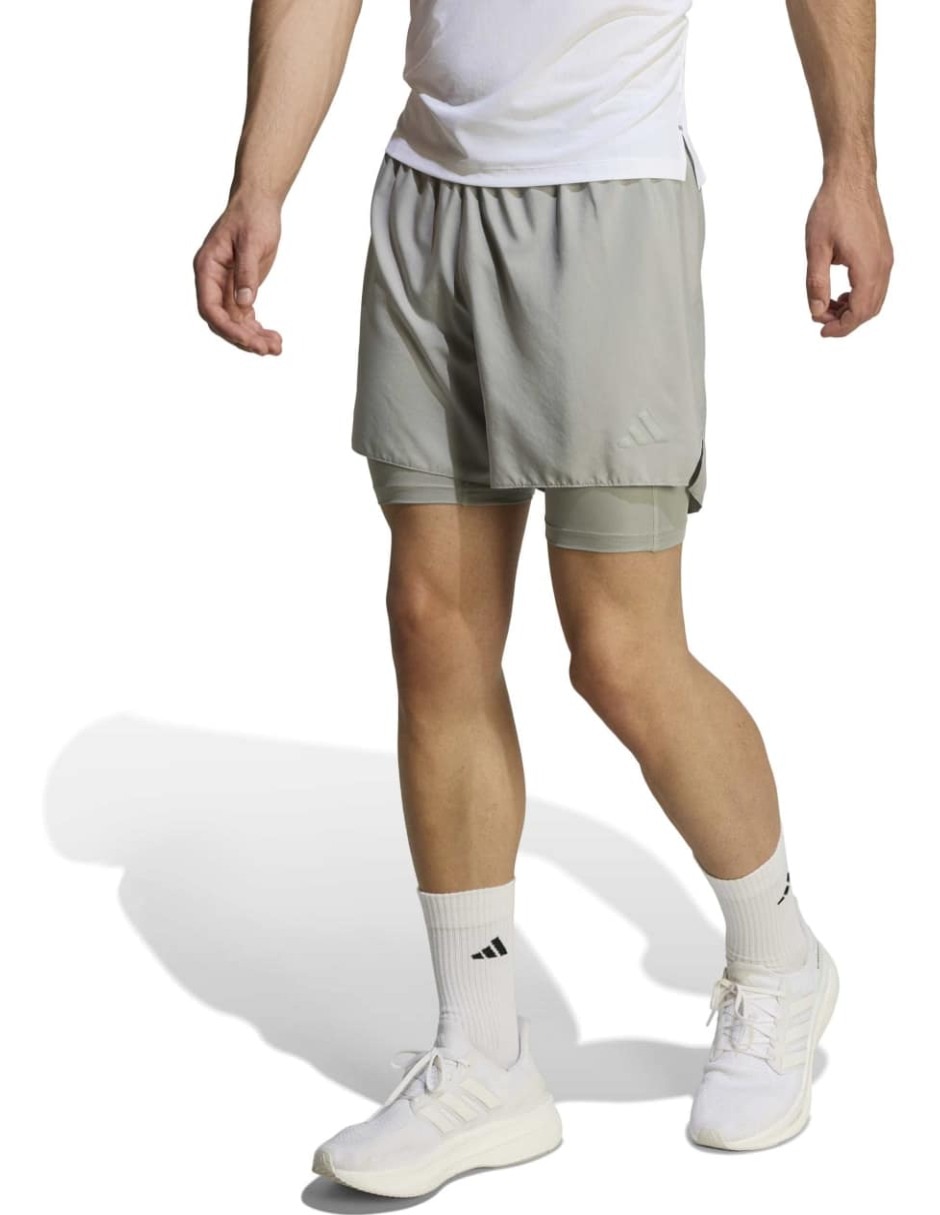 Short adidas con bolsillos para correr hombre