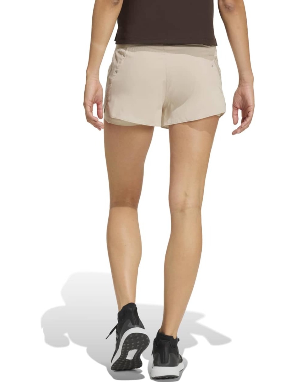 Short adidas con bolsillos para correr mujer