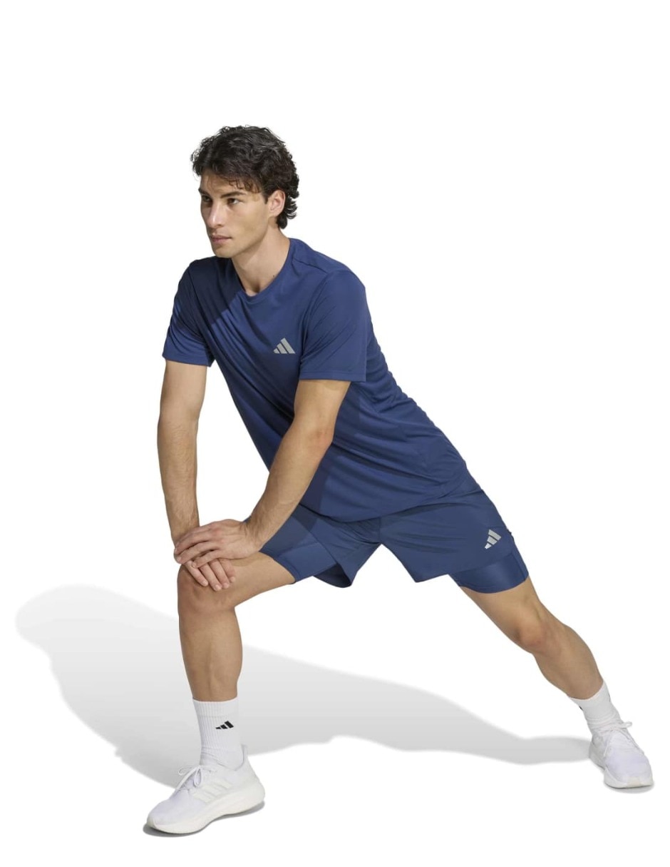 Short Adidas con bolsillos para correr hombre