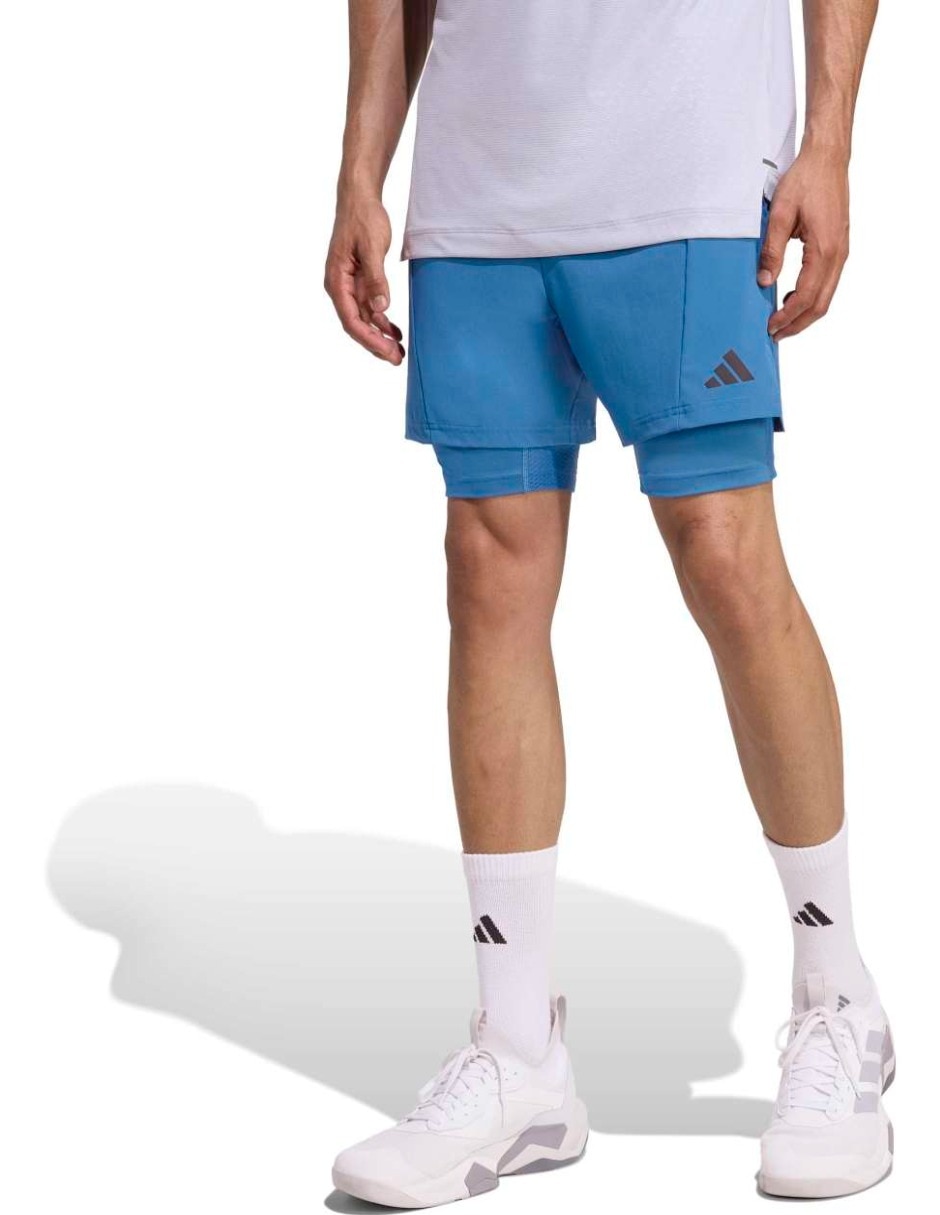 Short adidas con bolsillos para entrenamiento hombre