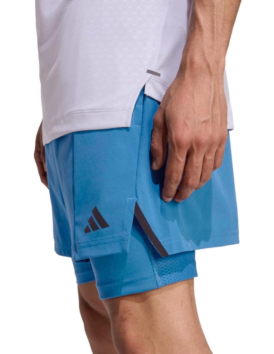 Short adidas con bolsillos para entrenamiento hombre