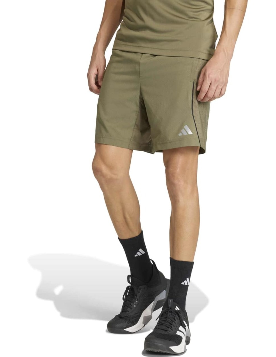 Short adidas con bolsillos para entrenamiento hombre