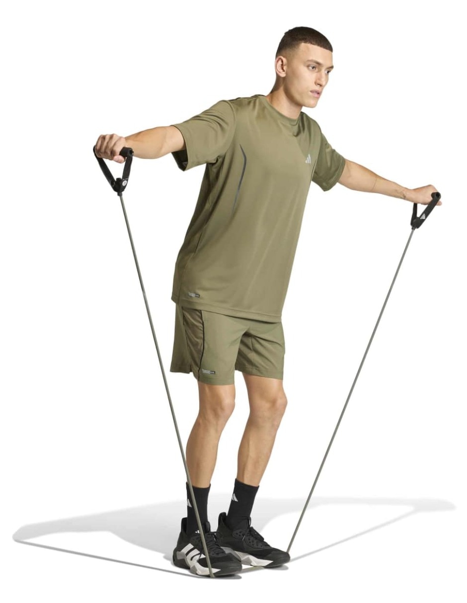 Short adidas con bolsillos para entrenamiento hombre