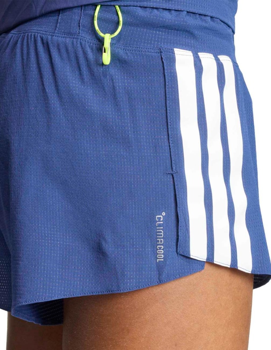 Short adidas con bolsillos para correr mujer