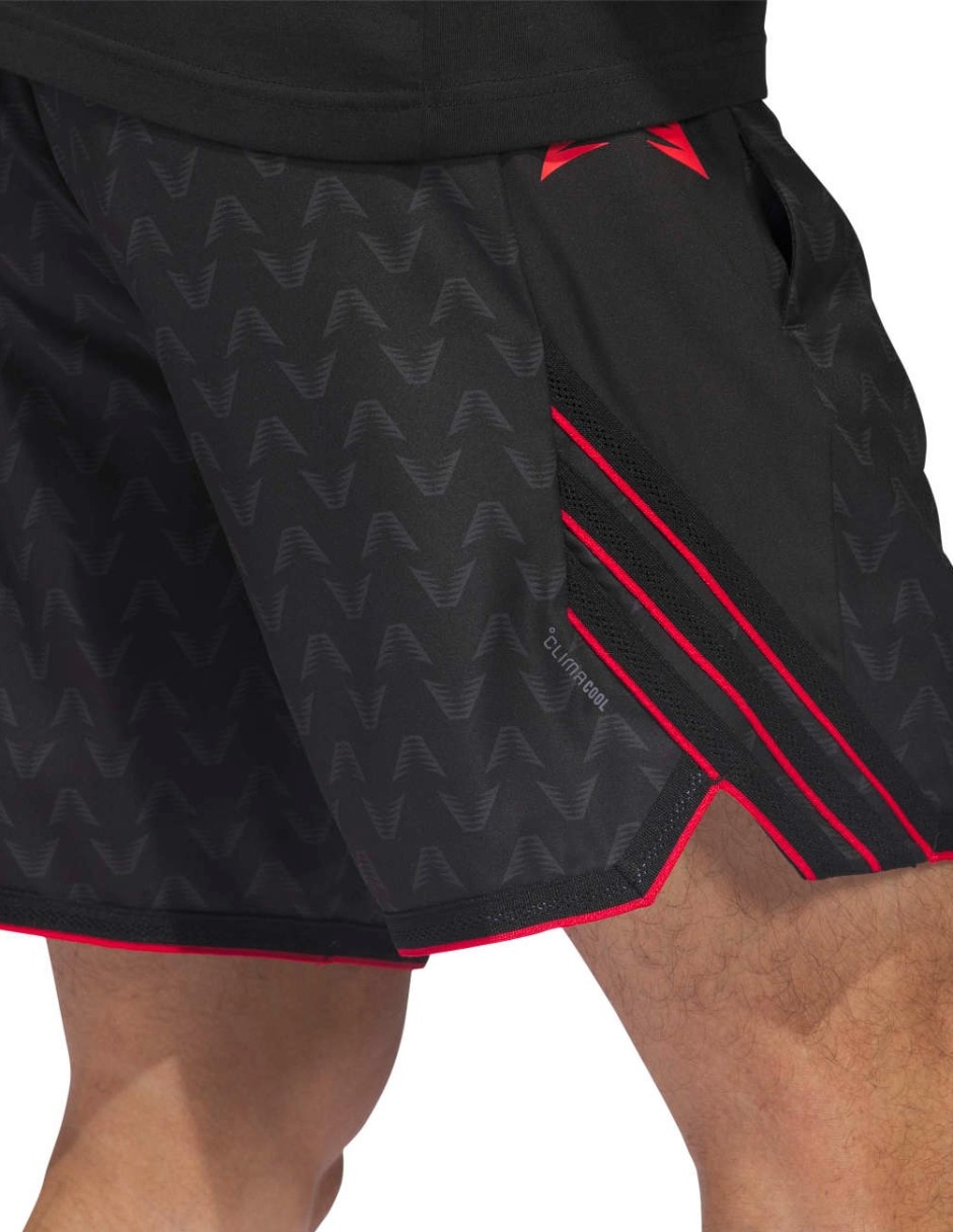 Short adidas con bolsillos para básquetbol hombre