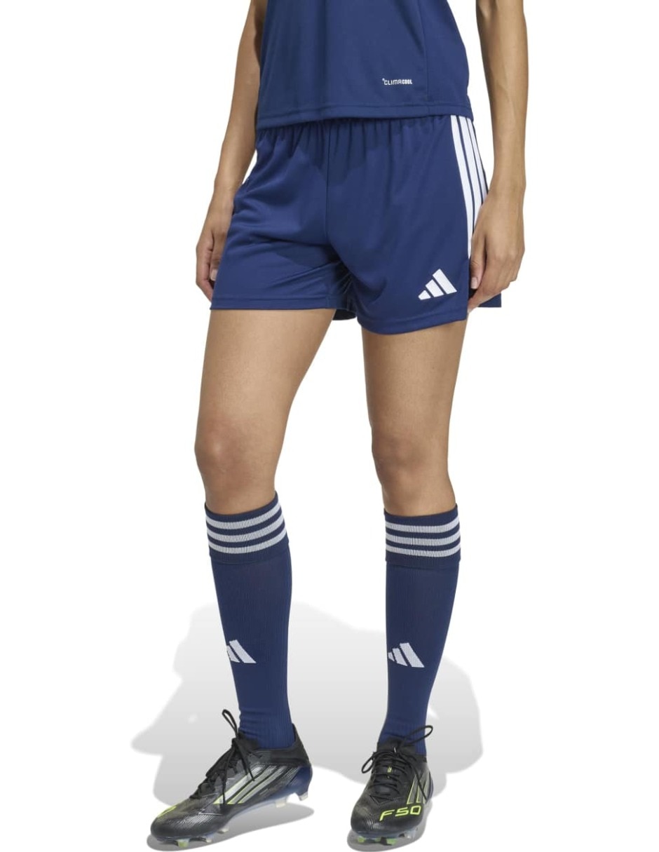 Short adidas con bolsillos para fútbol mujer