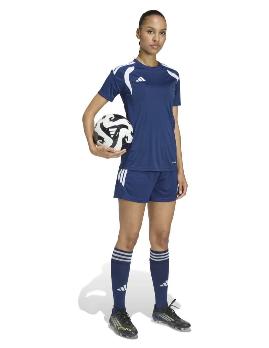 Short adidas con bolsillos para fútbol mujer