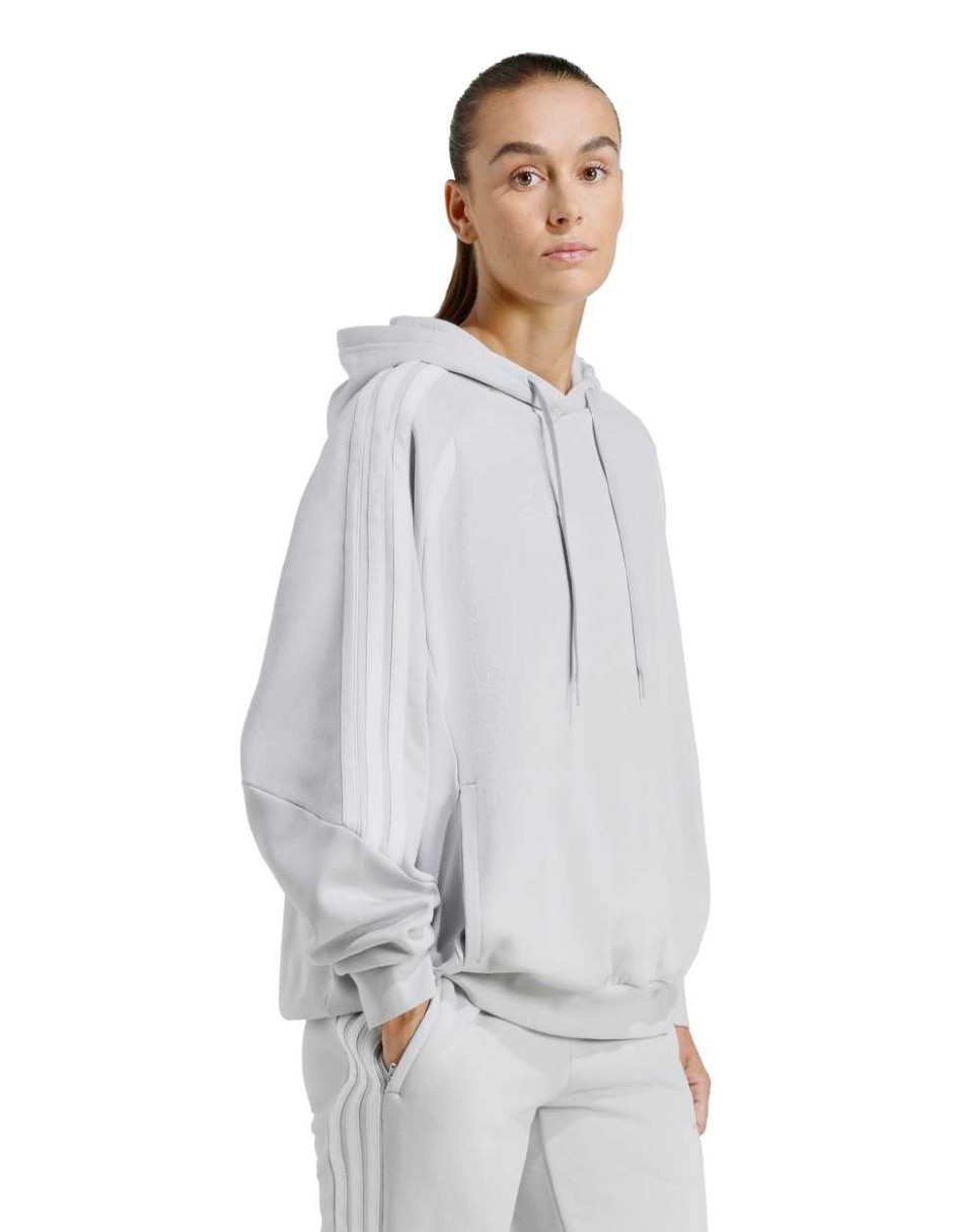 Sudadera para fútbol con capucha y bolsa para mujer 4