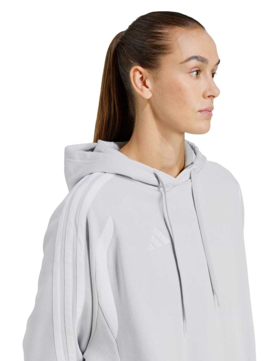 Sudadera para fútbol con capucha y bolsa para mujer 3