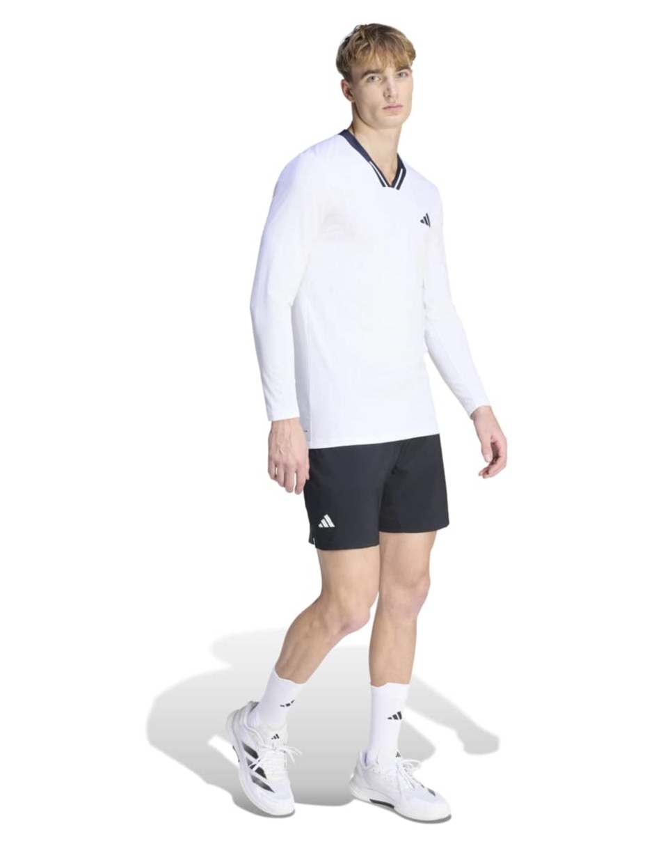 Playera deportiva con raqueta de hombre 4