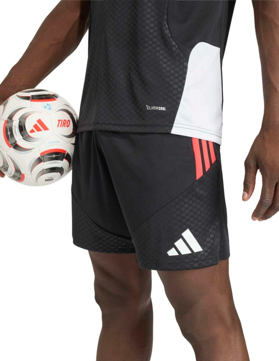 Short adidas con bolsillos para fútbol hombre