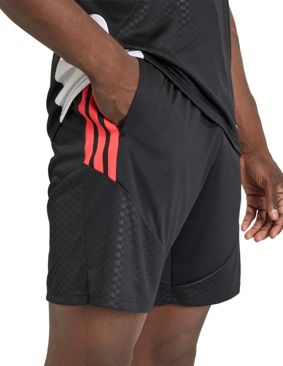 Short adidas con bolsillos para fútbol hombre