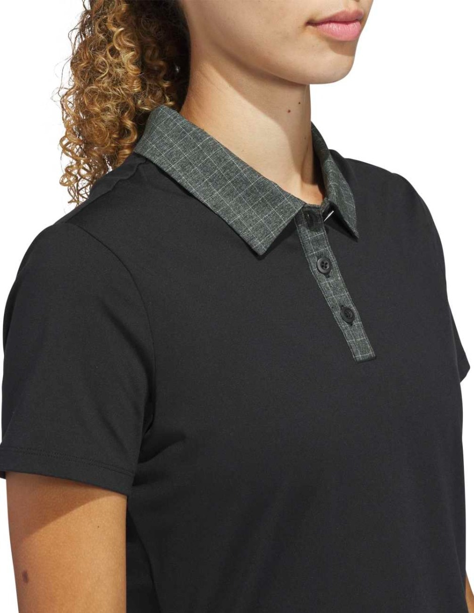Playera tipo polo golf Adidas Golf para mujer 7