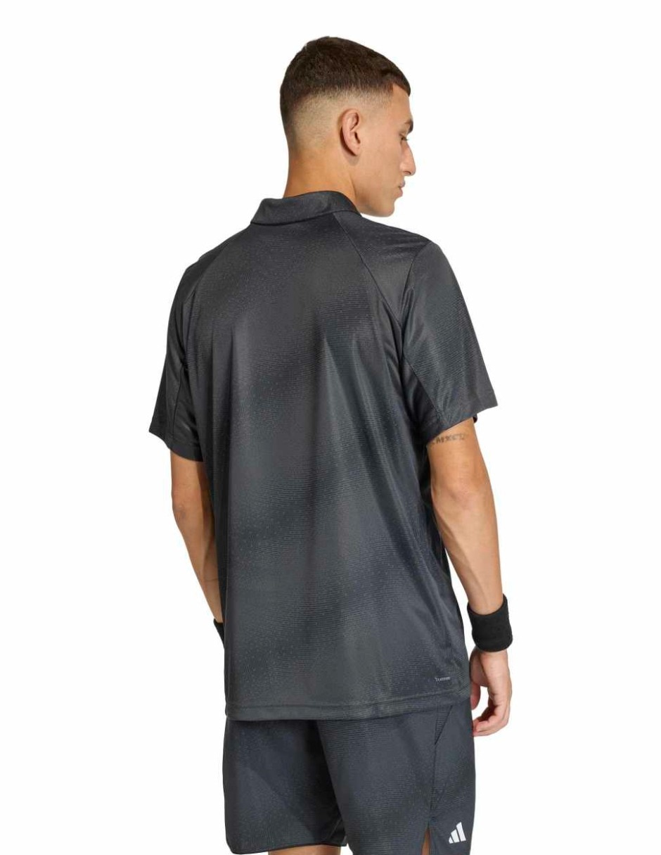 Playera tipo polo entrenamiento Adidas para hombre