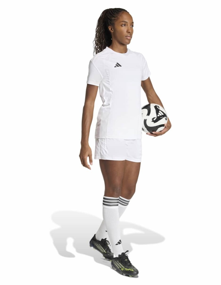 Short adidas con bolsillos para fútbol mujer