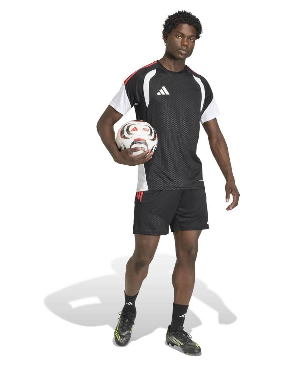 Jersey de entrenamiento de manga corta jugador para hombre 5