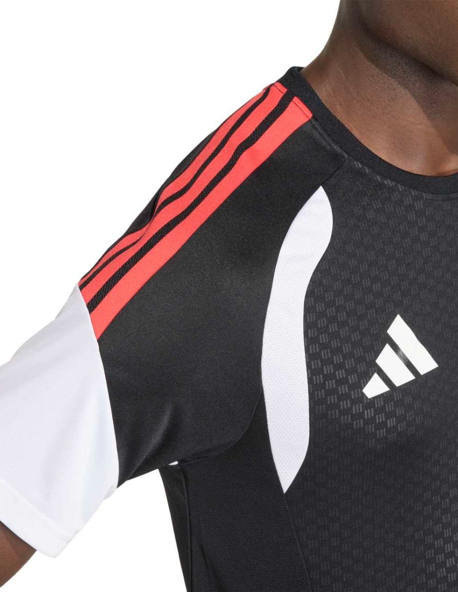 Jersey de entrenamiento de manga corta jugador para hombre 6