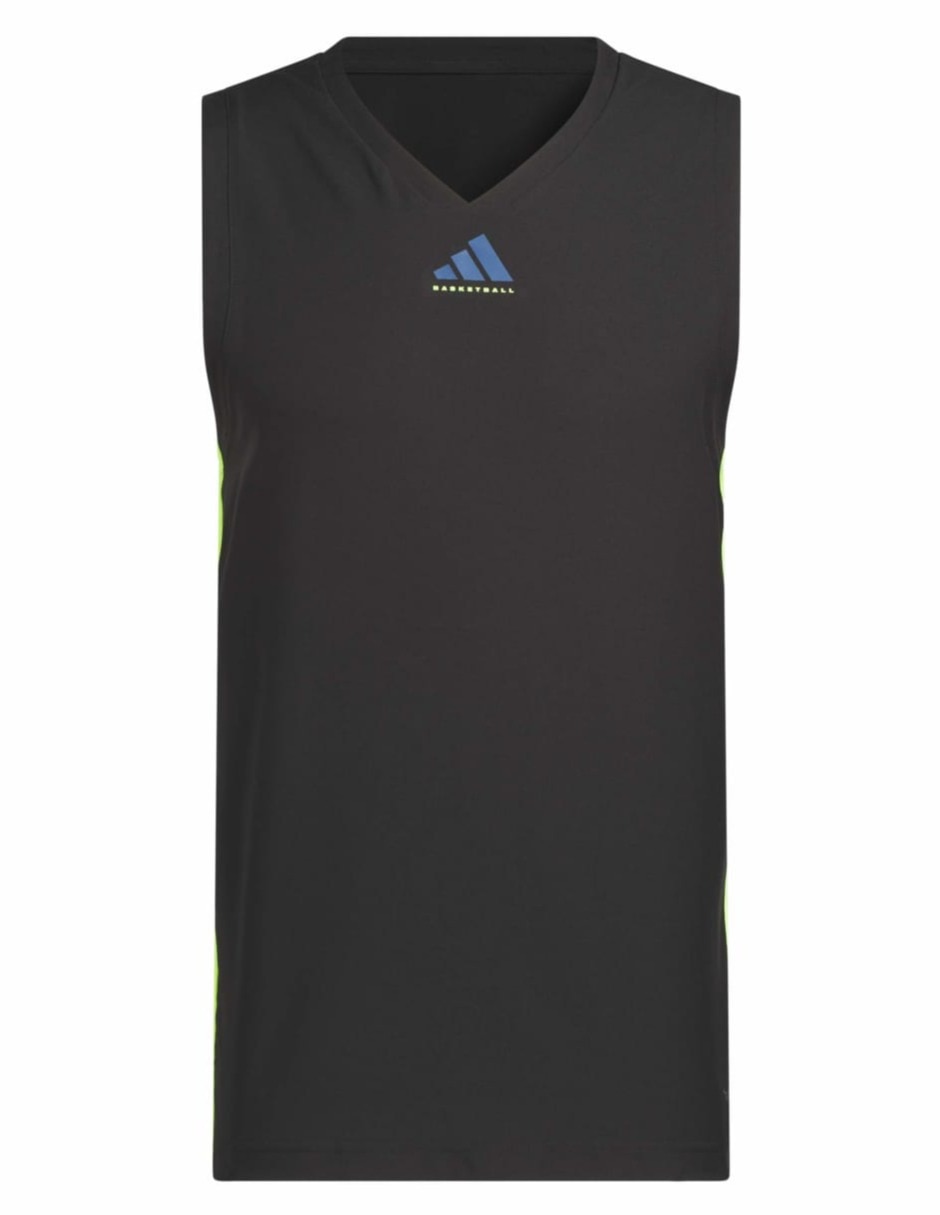 Jersey de sin equipo entrenamiento de manga sin manga adidas jugador para hombre