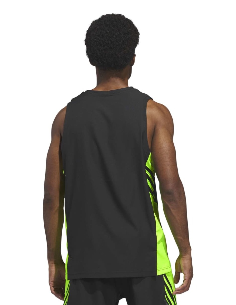 Jersey de sin equipo entrenamiento de manga sin manga adidas jugador para hombre