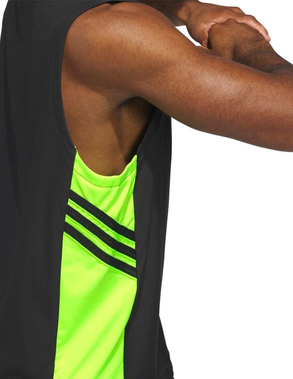 Jersey de sin equipo entrenamiento de manga sin manga adidas jugador para hombre