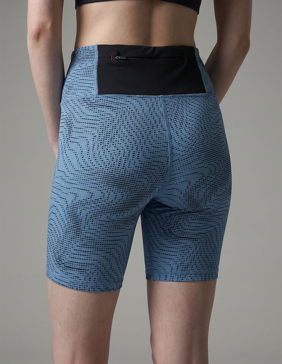 Short Biker Sin Diseño Para Correr Mujer 2