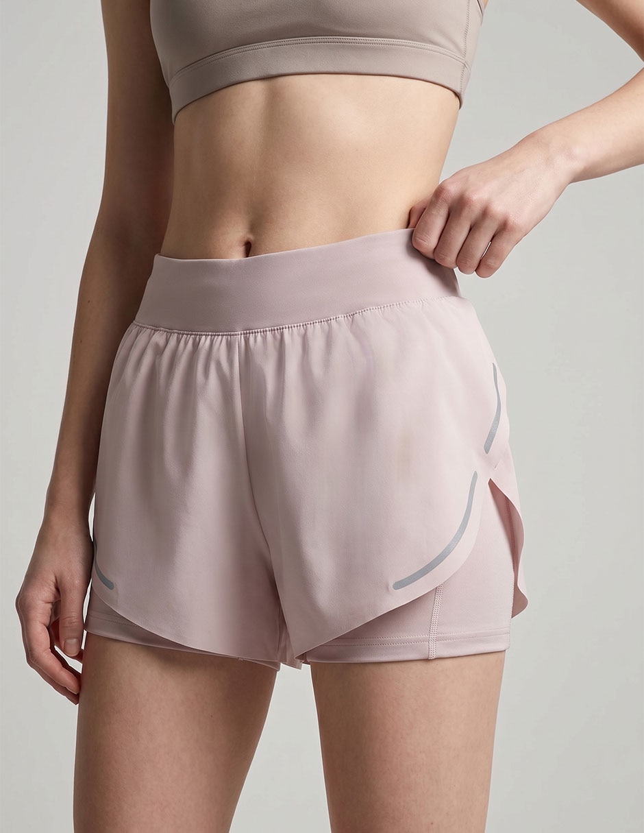 Short Con Malla Con Malla Para Correr Mujer 3