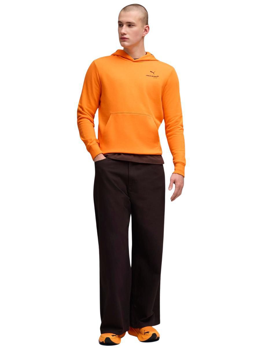 Sudadera casual con capucha y bolsa McLaren para hombre 4
