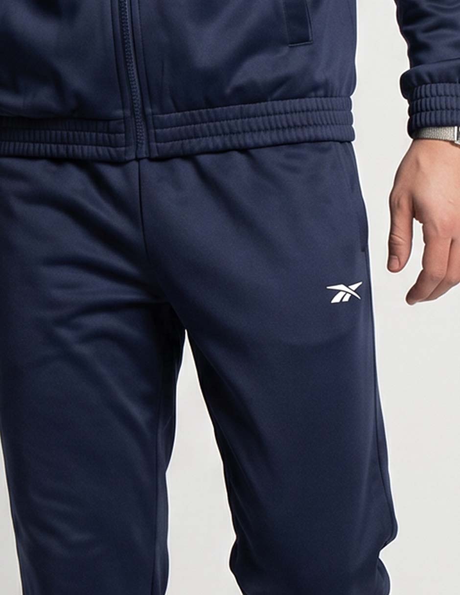 Conjunto deportivo regular Reebok con cierre para hombre