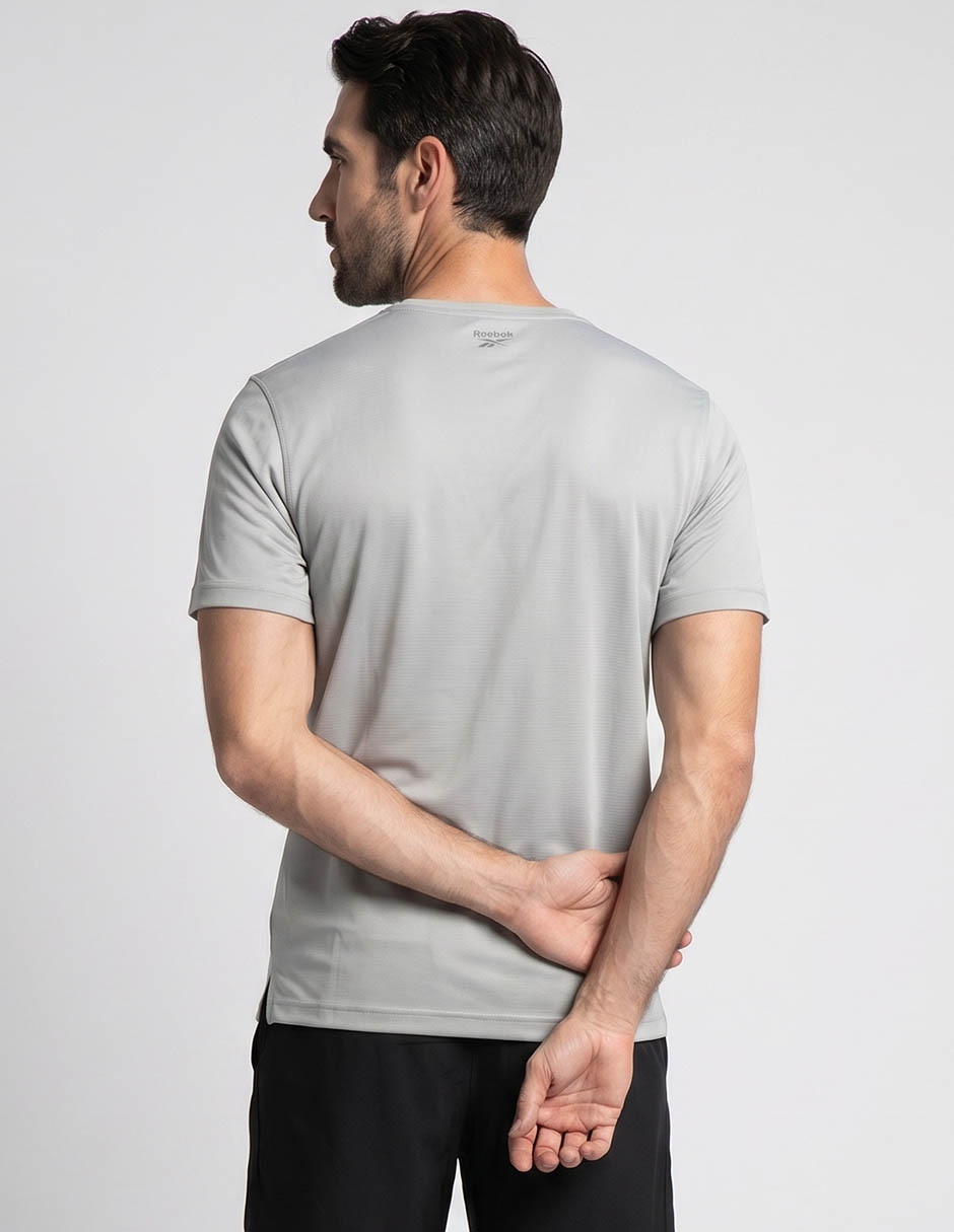 Playera deportiva para futbol Reebok de hombre