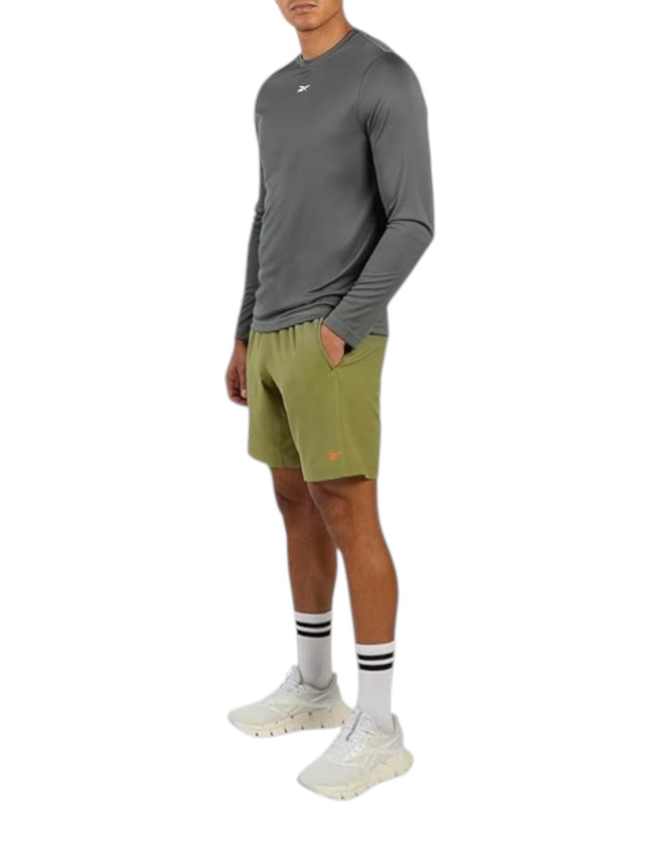 Short Reebok con Bolsillos para Yoga Hombre