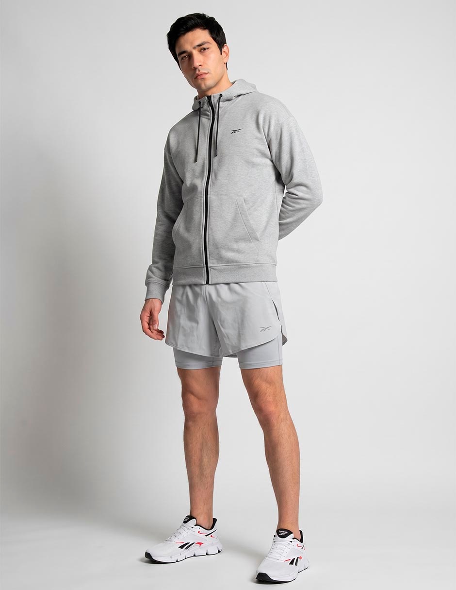 Short Con Malla Sin Diseño Para Correr Mujer