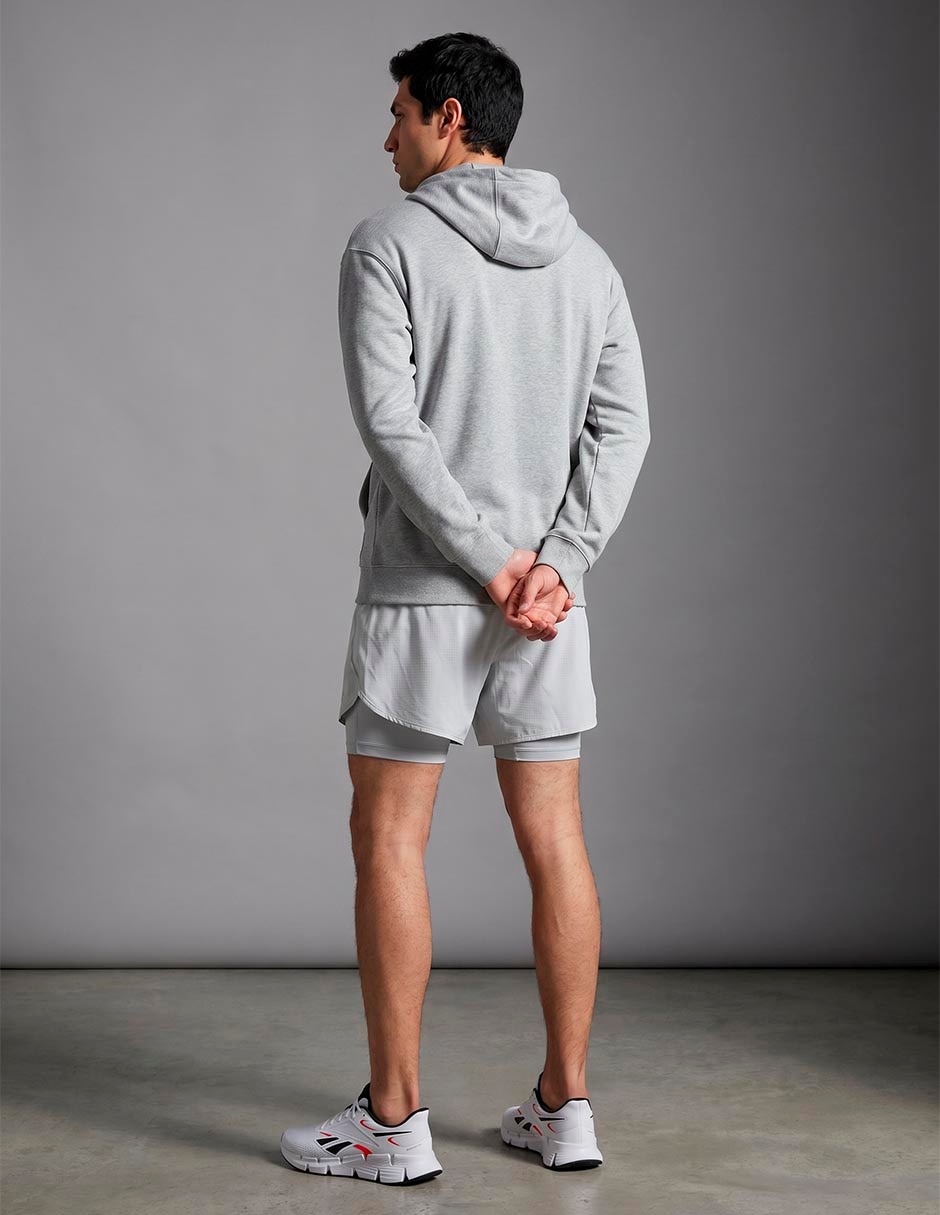 Short Con Malla Sin Diseño Para Correr Mujer 2