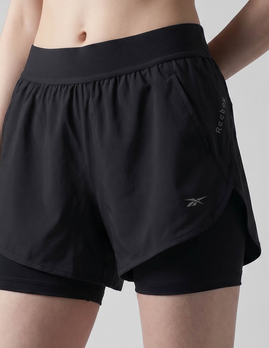 Short con malla para correr mujer 3