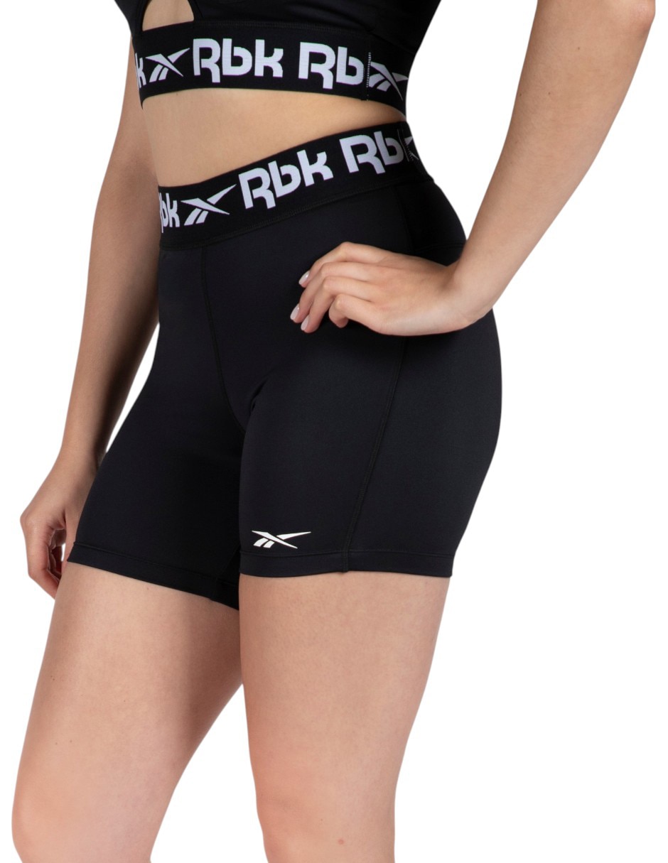 Short Biker Reebok  Para Entrenamiento Mujer
