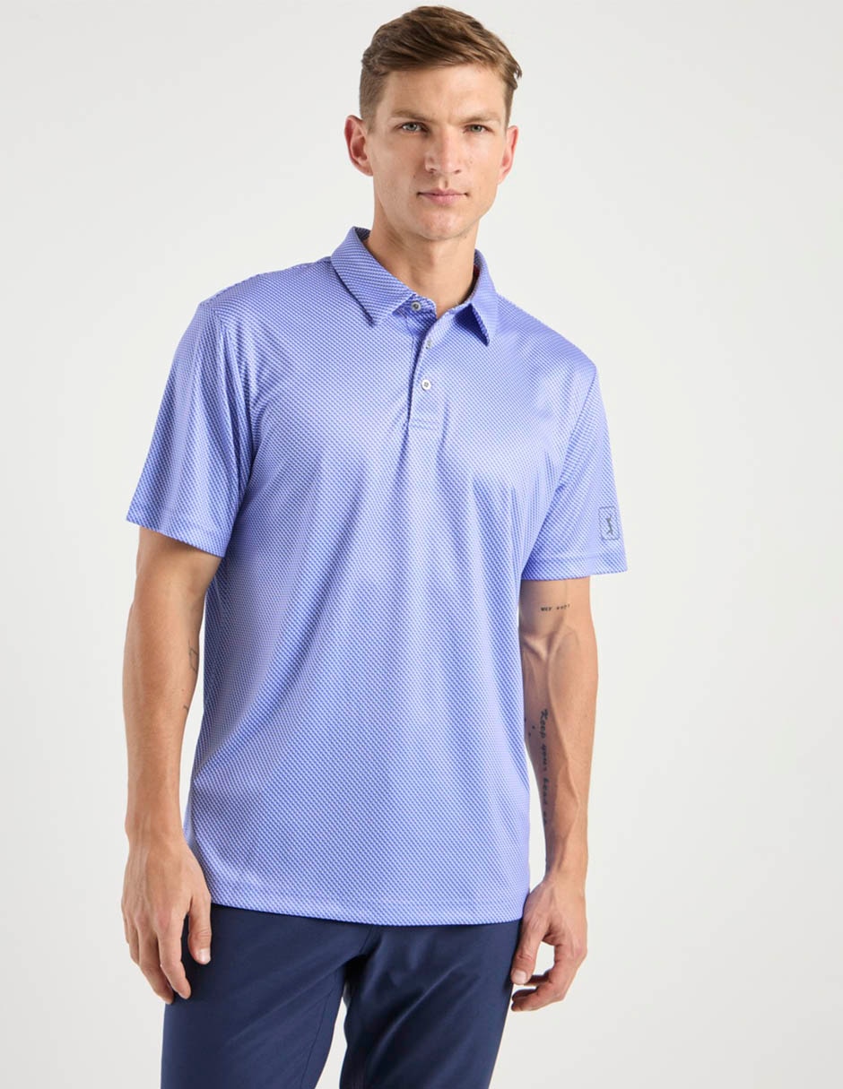 Playera tipo polo pga para hombre