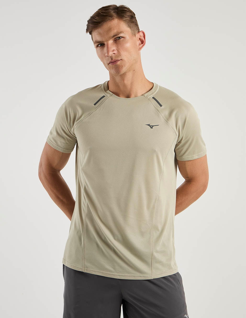 Playera deportiva para correr mizude hombre Playera deportiva para correr mizude hombre